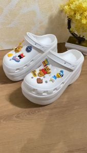 Sandal Wedges 10cm Wanita Dane and Dine W100 Free Aksesoris Winnie Thepooh