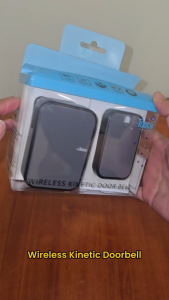 NEW Retouch Wireless Kinetic Doorbell Plug and Play Doorchime Loceng Rumah Plug in