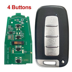 YOCASTYSY5HMFNA04 433Mhz Smart Remote Key For Hyundai I30 IX35 Sonata Genesis Veloster Equus Tucson Kia Forte Rio Sorento