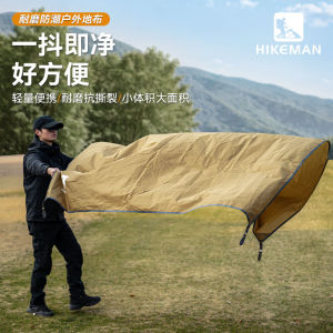 ผ้าปูพื้นปิกนิกแบบพกพา น้ำหนักเบา ผ้าปูพื้นชายหาด ผ้าปูพื้นหญ้า ผ้าปูพื้นกันน้ำ กันชื้น กันเปื้อน สำหรับการเดินทางกลางแจ้ง