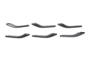 Side Fender Air Vent Trim Cover Decoration for Maserati Levante 2016-2021 Ghibli 2014-2021 Carbon Fiber Car Styling Accessories