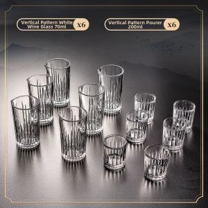 BOANG | Chinese Style Home Glass Wine Cup Set