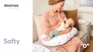 Doomoo Softy 2 in 1 Nursing Pillow Soft Nursing Pillow Baby Nest Baby Gift