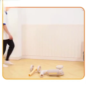 Xe thăng bằng bốn bánh cho bé BEIENS– khung chắc chắn dễ điều khiển bánh xe lăn êm và giữ thăng bằng tốt