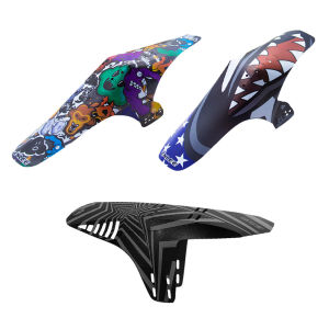 【New Arrival】 Bike Fender with Reflective Tape for MTB Mountain Bike Front and Rear Wheel Mudguard for All Terrain Use
