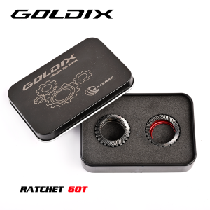 GOLDIX | GOLDIX 36T 60T Helical Ratchet Ring for Road MTB Hub 370 350 310 240 180 160 Series Bicycle Hub Parts