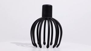 เครื่องนวดหัวไฟฟ้าแบบชาร์จ Usb ทนทานบรรเทาอาการ และเครื่องนวดศีรษะแบบมือถือ คลายเครียด