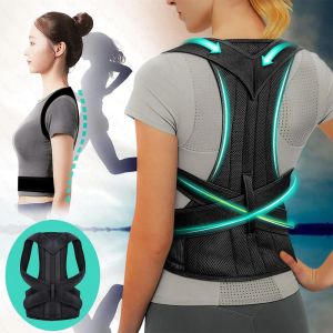Achieve Posture with Adjustable Breathable Polyester Posture Corrector - Universal Fit for Pain Rel