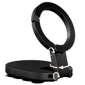 Giá Đỡ Điện Thoại Từ Tính Đa Năng Xoay 360 Độ ° Kẹp Giữ Điện Thoại Bằng Kim Loại Xoay Được Cho iPhone - Kẹp Bàn Có Nam Châm Hai Mặt