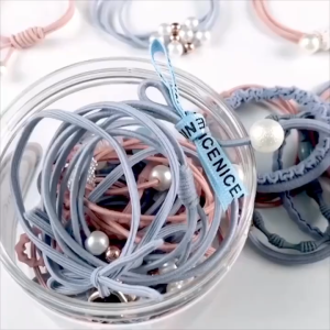 Sét 12 Thun Cột Tóc Hàn Quốc Dễ Thương - Bộ ( không hộp ) set 12 dây chun cột tóc phong cách Hàn Quốc