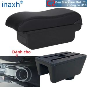 Hộp Đựng Đồ Tựa Tay Xe Seat Ibiza 6J 6L Chất Liệu Da/nhựa ABS Phụ Kiện Nội Thất Đồ Độ Xe Hơi