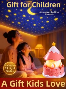 Children Star Projector Night Light for Room Atmosphere