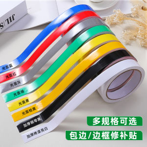 Bề Mặt Trang Trí Tường Bằng Nhựa PVC Chống Thấm Nước Chống Dầu Chống Ẩm Viền Gương Viền Tường Viền Trần Viền Đen Sáng Bóng