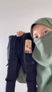 Celana Panjang Joger Cargo Taktikal Anak Usia 1-9 Tahun