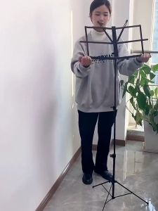 BKK แท่นวางเพลงพับได้ขนาดใหญ่แท่นวางโน้ตเพลงมืออาชีพโต๊ะโน้ตเพลงพกพา Musical instrument accessories Professional Music Stand