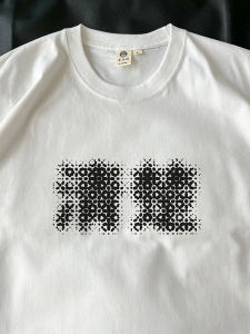 Clear Studio T-shirt Short Sleeve round Neck Cotton 100% Youth Fashion Daily Wear Textual Theme Print Loose Fit Summer T-shirt