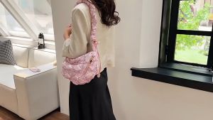 LITTLE DAISY | CARLYN POING Shoulder Bag Premium Import / Korean Puffy Shoulder Bag Metalic Chrome / Tas Selempang Fashion Empuk Tas Bantal Trending Viral