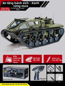 QIAOZHISHU | Xe tăng điều khiển từ xa địa hình mạnh mẽ 2026