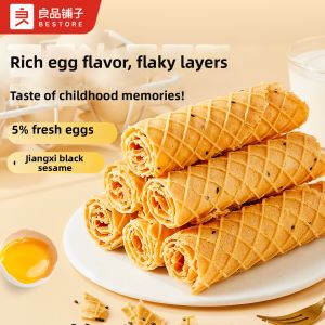 BESTORE | Black Sesame Egg Roll 300g