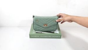 Shoulder bag kulit sintetis tas selempang wanita tas cewek fashion terbaru handbag murah trendy baru