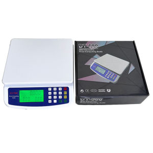 30KG /1G Electronic Scale High-Precision LCD Digital Scale Kitchen Weighing Platform Scale Rechargeable /Battery Food Scales