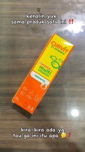 CURVIT CL 175ml/VITAMIN PENAMBAH NAFSU MAKAN DAN PERTUMBUHAN OTAK