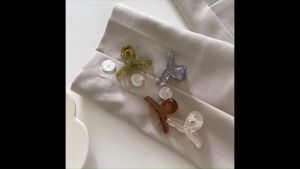 JH Hairclips mini jepit rambut wanita kekinian bahan plastik jepitan cantik gaya korea murah