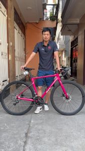 Xe đạp Road Twitter C6 khung nhôm phanh đĩa Group R2000