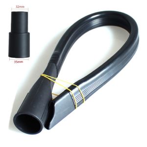32mm Caliber Flexible Long Flat Suction Nozzle Head & 32mm To 35mm Conversion Connector Universal Vacuum Cleaner Crevice Tool