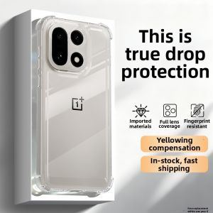 imobile | For OnePlus 15 Phone Case New Ultra-Thin Full Camera Protection Silicone Airbag Shockproof