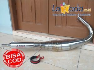 knalpot Rx king kolong Python Chrome cacing super garing istimewa BPAZZ