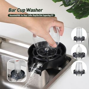 Glass Rinser Cup Rinser Automatic Cup Washer Glass Cleaner Sink Attachment Bar Glass Rinser