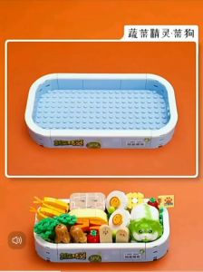 Đồ chơi Balody Bộ xếp hình Hộp Cơm Bento 21105 – Mô hình lắp ráp đồ ăn mini