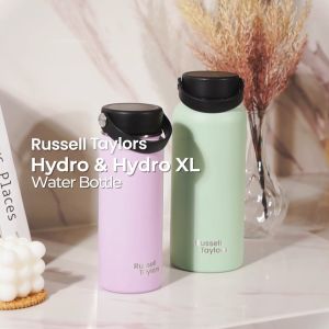 Russell Taylors Hydro Tumbler Water Bottle (530ml/18oz) - BPA-Free SS304 Temperature Retention Leakproof