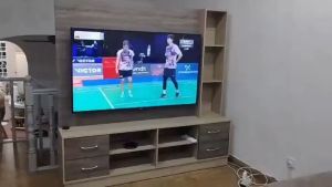 Sleek and Space-Saving: The Ultimate Wall Mounted TV Cabinet