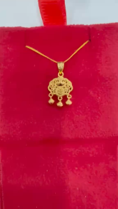 Poh Heng Jewellery 22K Prosperity Lock Pendant in Yellow Gold [Price By Weight]