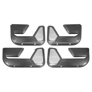 FIT CLUB | Carbon Fiber Texture Anti-Kick Door Panel