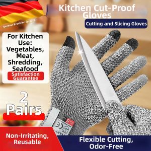 Anti-cutting Anti-puncture Light Thin Durable Kitchen Gloves