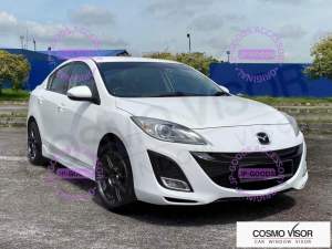 Mazda 3 Sedan 2009 2010 2011 2012 2013 2014 Door Visor / Window Vent Visor Deflectors (MADE IN MALAYSIA)