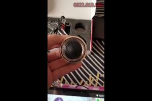 Loa Treble ô tô Danty Q5 Chính Hãng-Âm Thanh Sắc Bén-Kèm Tụ Phân Tần Lọc Âm - Giá Tốt Nhất