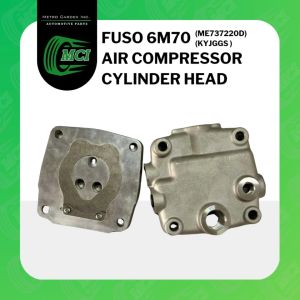AIR COMPRESSOR CYLINDER HEAD for Fuso 6M70 ME737220D KYJGGS upper lower truck brake spare part