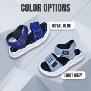 NICK Fashion Kids Sandals high Quality Soft light and flexible Boy shoes with Velcro strap and Comfortable versatile footwear (909-8S)