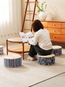 Thickened Woven Grass Mat Zafu Floor Cushion Tatami Living Room Home Use Pad American Country Style Other Pattern from Shandong