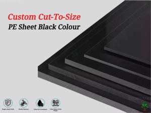 HDPE / PE / Polyethylene / Black / Custom Cut-to-Size / DS Brand M2