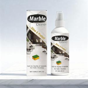 น้ำยาทำความสะอาดหินและขัดเงา 100 มล. ขจัดคราบฝังแน่นสำหรับพื้นหินแกรนิต หินอ่อน ควอตซ์ และหินชนวน ใช้ได้ทั้งภายในและภายนอก