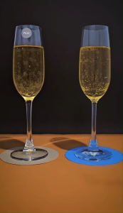 NUK - CHAMPAGNE SENSE 210ml. (กล่อง 6 ใบ) - แก้วแชมเปญก้านยาว แก้วใส ขนาด 210 มล. สำหรับเสิร์ฟแชมเปญและเครื่องดื่มอื่น และตกแต่งบนโต๊ะอาหาร ร้านอาหาร บาร์