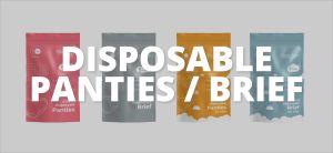 [Winter Time] 100% Cotton Disposable Briefs/ Panties (pack of 5)