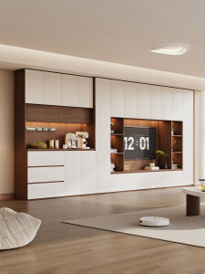 Modern Minimalist TV Stand Storage Cabinet