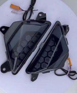 Đèn Báo Rẽ LED Đèn Báo Rẽ Đèn Chạy Ban Ngày Cho KAWASAKI Ninja250 Ninja300 EX300 Ninja400 650 EX650 ZX4R ZX6R - Nhựa PC+ Chất Lượng Cao