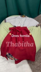 {THABITHA} HN / dres fomila flow new / midi dress terbaru / baju dress wanita kondangan / midi dress korean style / baju dres wanita terbaru / baju dress wanita terbaru / baju lebaran / {free ongkir + cod}